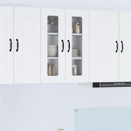 Kitchen Wall Cabinet White 60 x 31 x 80 cm Engineered Wood