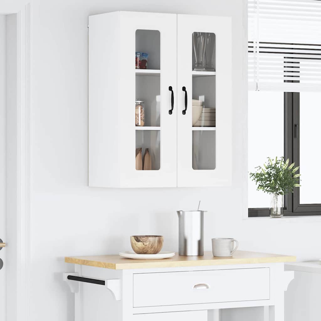 Kitchen Wall Cabinet White 60 x 31 x 80 cm Engineered Wood