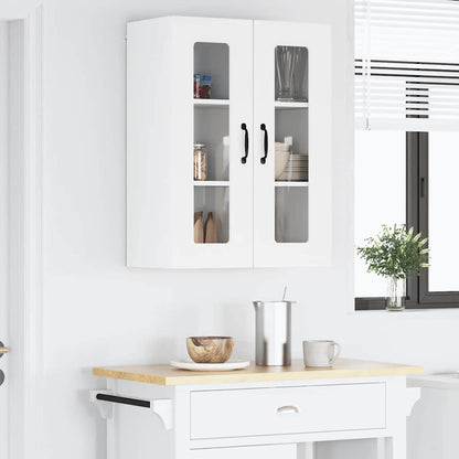 Kitchen Wall Cabinet White 60 x 31 x 80 cm Engineered Wood