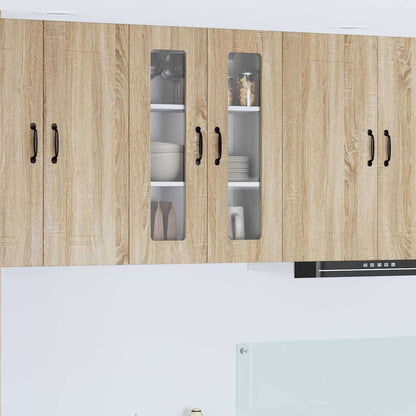 Kitchen Wall Cabinet Sonoma Oak 60 x 31 x 80 cm Engineered Wood