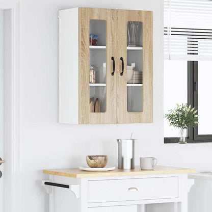 Kitchen Wall Cabinet Sonoma Oak 60 x 31 x 80 cm Engineered Wood