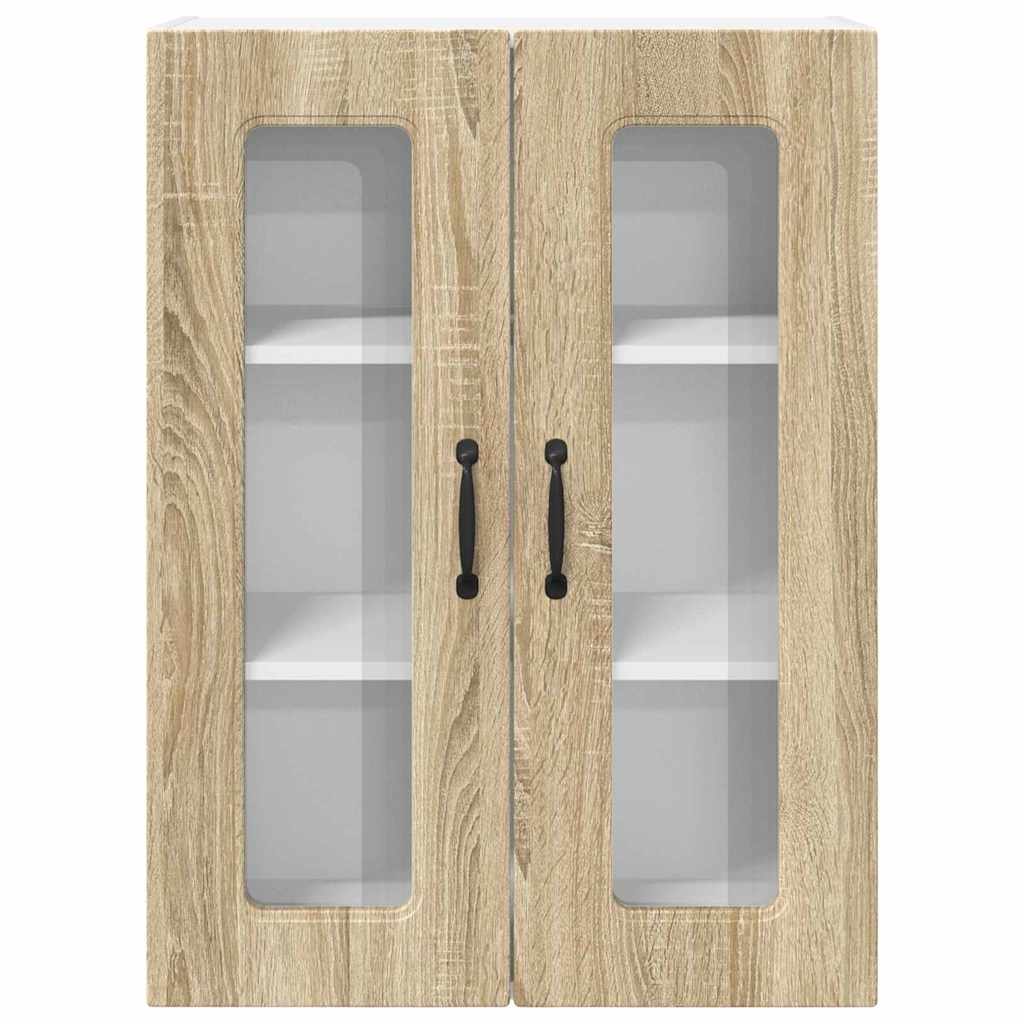 Kitchen Wall Cabinet Sonoma Oak 60 x 31 x 80 cm Engineered Wood