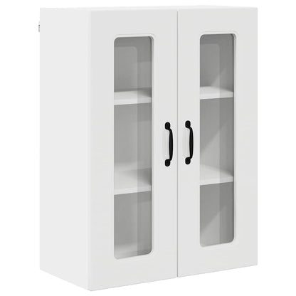 Kitchen Wall Cabinet with Door High Gloss White 60 x 31 x 80 cm
