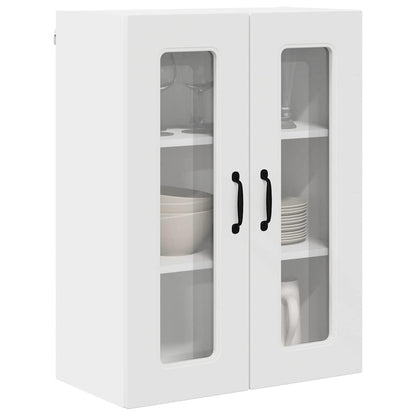 Kitchen Wall Cabinet with Door High Gloss White 60 x 31 x 80 cm