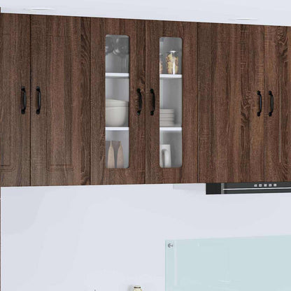 Kitchen Wall Cabinet Brown Oak 60 x 31 x 80 cm Engineered Wood