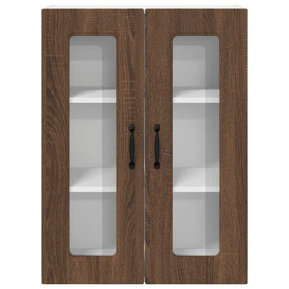 Kitchen Wall Cabinet Brown Oak 60 x 31 x 80 cm Engineered Wood