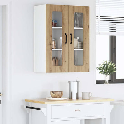 Kitchen Wall Cabinet with Shelf Artisan Oak 60 x 31 x 80 cm