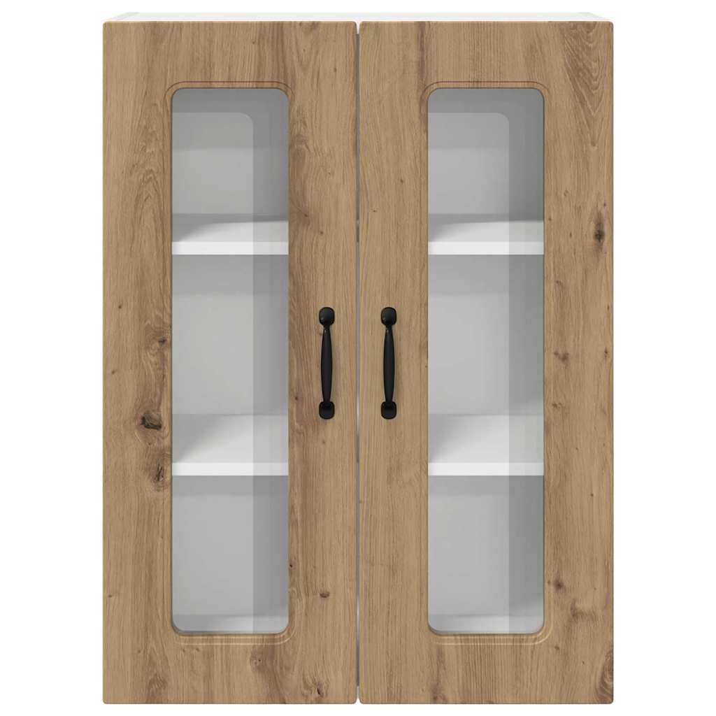 Kitchen Wall Cabinet with Shelf Artisan Oak 60 x 31 x 80 cm