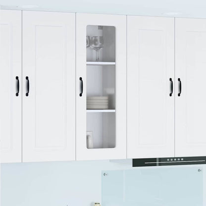 Kitchen Wall Cabinet White 40 x 31 x 100 cm Engineered Wood