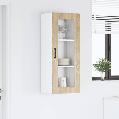 Kitchen Wall Cabinet with Shelf Sonoma Oak 40 x 31 x 100 cm
