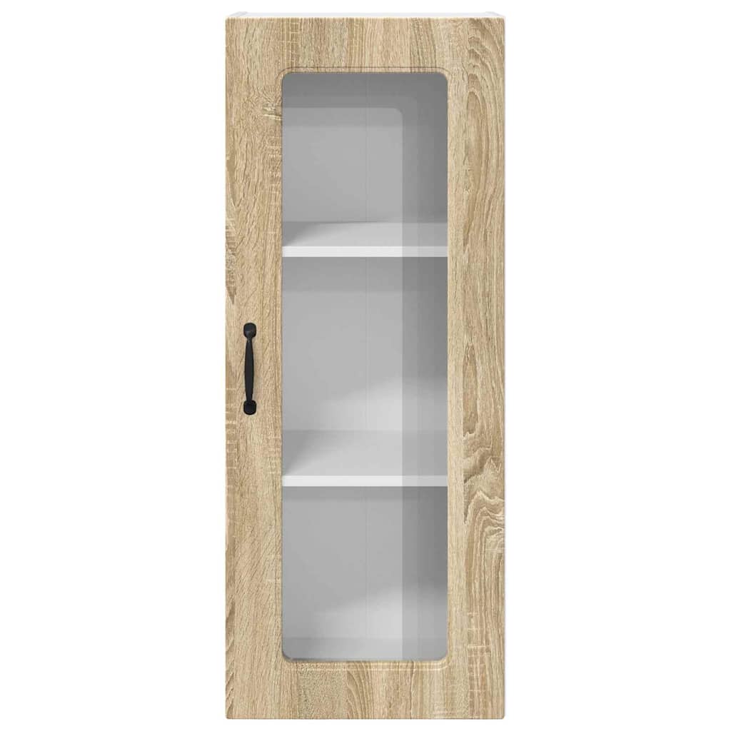 Kitchen Wall Cabinet with Shelf Sonoma Oak 40 x 31 x 100 cm
