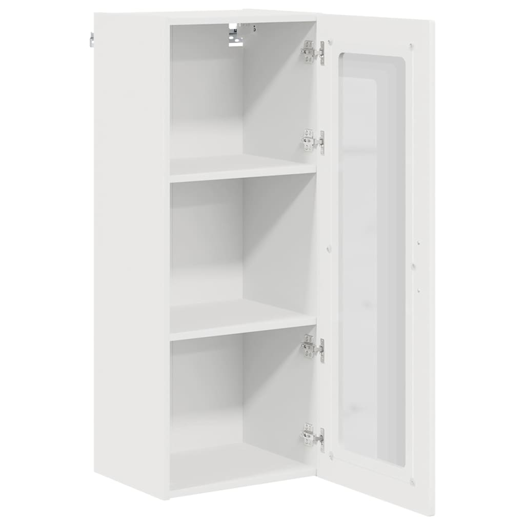 Kitchen Wall Cabinet High Gloss White 40 x 31 x 100 cm