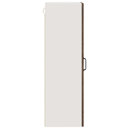 Kitchen Wall Cabinet Brown Oak 40 x 31 x 100 cm Engineered Wood