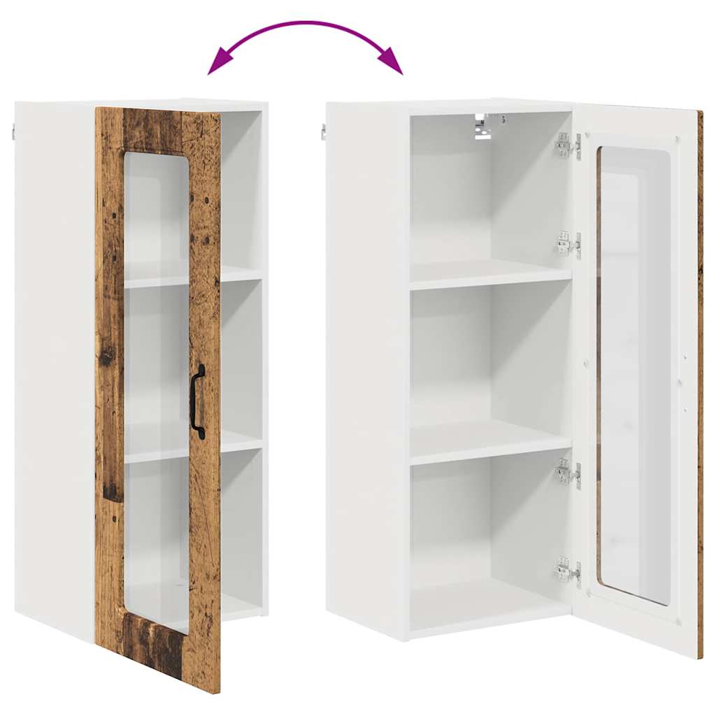 Kitchen Wall Cabinet Old Wood 40 x 31 x 100 cm Engineered Wood