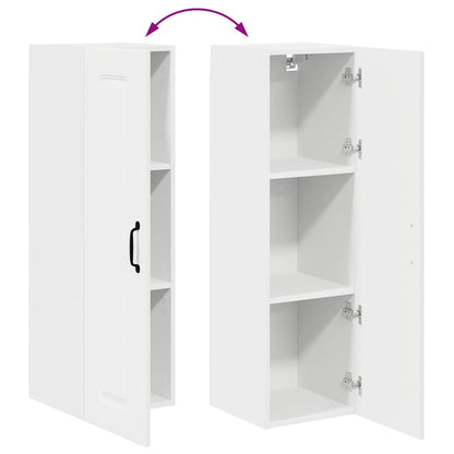 Kitchen Wall Cabinet White 30 x 31 x 100 cm Engineered Wood