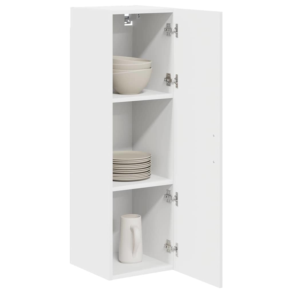 Kitchen Wall Cabinet White 30 x 31 x 100 cm Engineered Wood