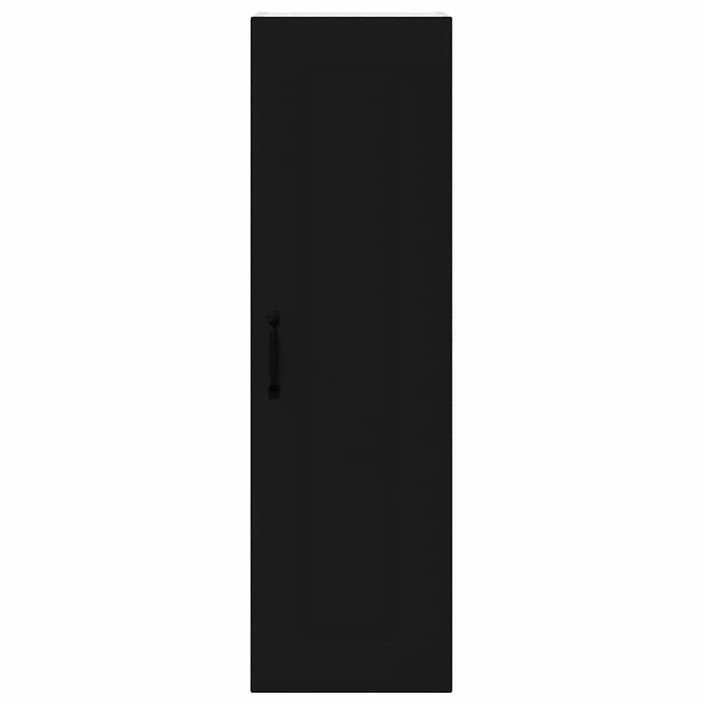 Kitchen Wall Cabinet Black 30 x 31 x 100 cm Engineered Wood