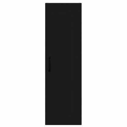 Kitchen Wall Cabinet Black 30 x 31 x 100 cm Engineered Wood