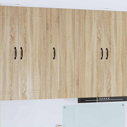 Kitchen Wall Cabinet with Shelf Sonoma Oak 30 x 31 x 100 cm