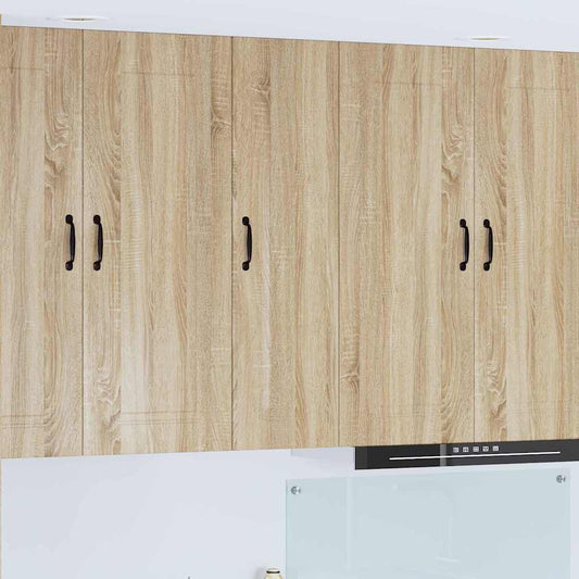 Kitchen Wall Cabinet with Shelf Sonoma Oak 30 x 31 x 100 cm