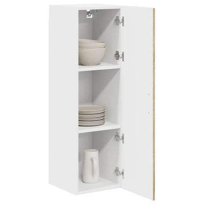 Kitchen Wall Cabinet with Shelf Sonoma Oak 30 x 31 x 100 cm