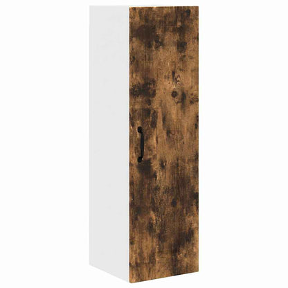 Kitchen Wall Cabinet with Shelf Smoked Oak 30 x 31 x 100 cm