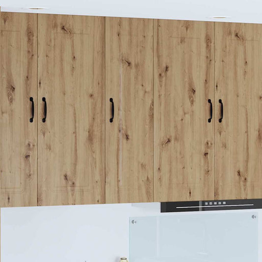 Kitchen Wall Cabinet with Shelf Artisan Oak 30 x 31 x 100 cm