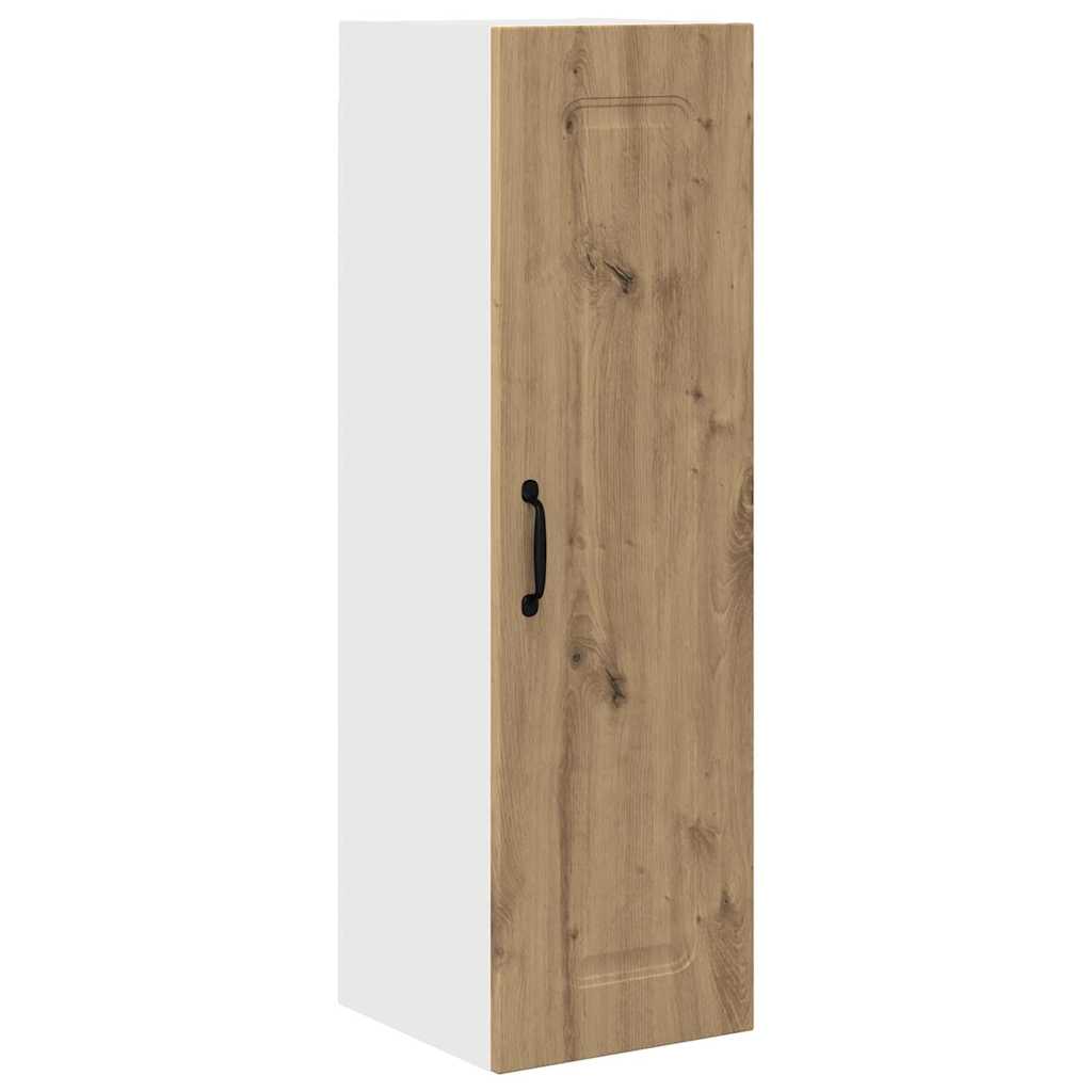 Kitchen Wall Cabinet with Shelf Artisan Oak 30 x 31 x 100 cm