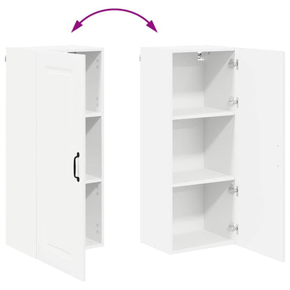 Kitchen Wall Cabinet White 40 x 31 x 100 cm Engineered Wood