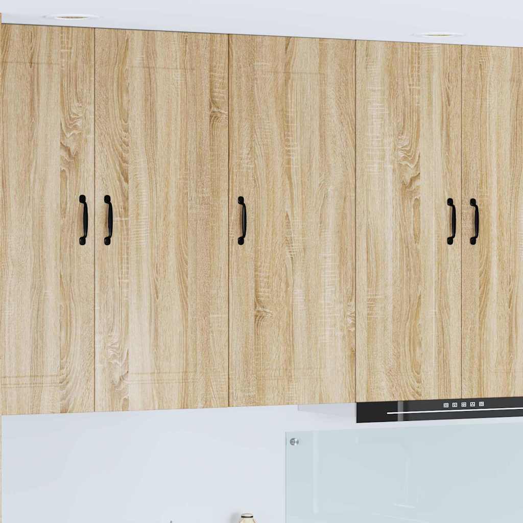 Kitchen Wall Cabinet with Shelf Sonoma Oak 40 x 31 x 100 cm