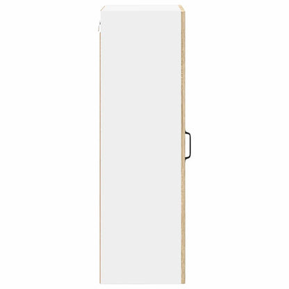 Kitchen Wall Cabinet with Shelf Sonoma Oak 40 x 31 x 100 cm