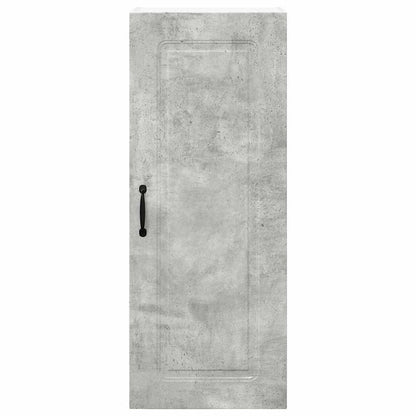 Kitchen Wall Cabinet with Shelf Concrete Grey 40 x 31 x 100 cm