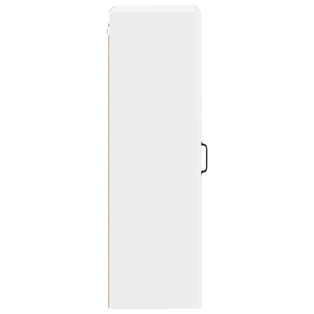 Kitchen Wall Cabinet High Gloss White 40 x 31 x 100 cm