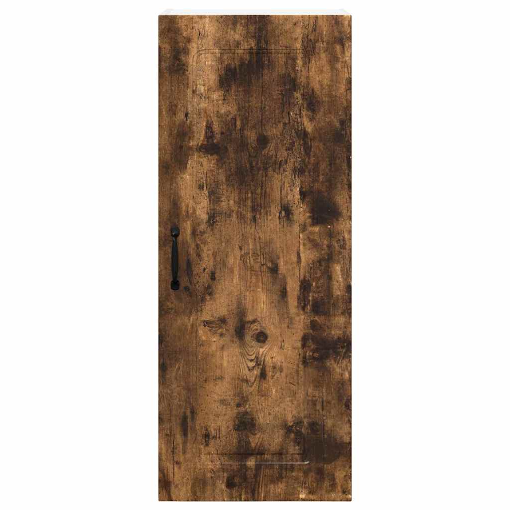 Kitchen Wall Cabinet with Shelf Smoked Oak 40 x 31 x 100 cm