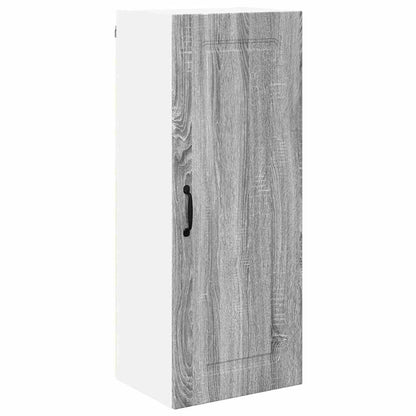 Kitchen Wall Cabinet with Shelf Grey Sonoma 40 x 31 x 100 cm