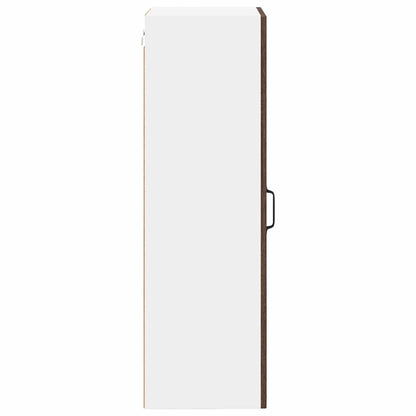 Kitchen Wall Cabinet Brown Oak 40 x 31 x 100 cm Engineered Wood
