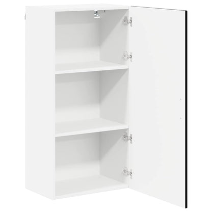 Kitchen Wall Cabinet Black 50 x 31 x 100 cm Engineered Wood