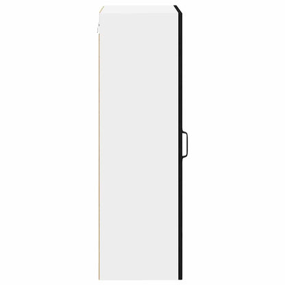 Kitchen Wall Cabinet Black 50 x 31 x 100 cm Engineered Wood