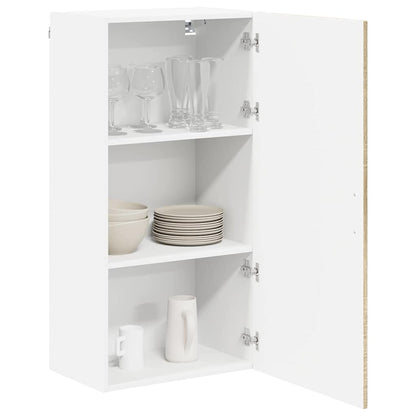 Kitchen Wall Cabinet with Shelf Sonoma Oak 50 x 31 x 100 cm