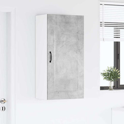 Kitchen Wall Cabinet with Shelf Concrete Grey 50 x 31 x 100 cm