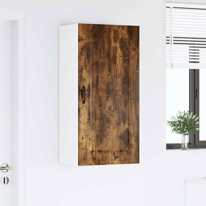 Kitchen Wall Cabinet with Shelf Smoked Oak 50 x 31 x 100 cm