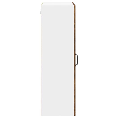 Kitchen Wall Cabinet with Shelf Smoked Oak 50 x 31 x 100 cm