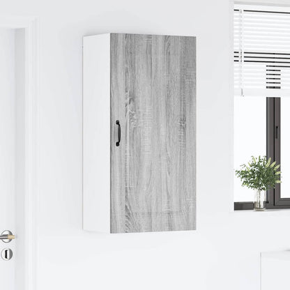 Kitchen Wall Cabinet with Shelf Grey Sonoma 50 x 31 x 100 cm