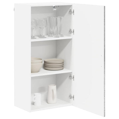 Kitchen Wall Cabinet with Shelf Grey Sonoma 50 x 31 x 100 cm