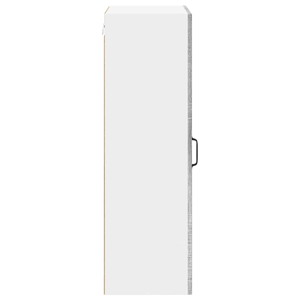 Kitchen Wall Cabinet with Shelf Grey Sonoma 50 x 31 x 100 cm