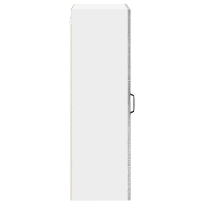 Kitchen Wall Cabinet with Shelf Grey Sonoma 50 x 31 x 100 cm