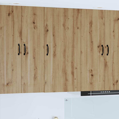 Kitchen Wall Cabinet with Shelf Artisan Oak 50 x 31 x 100 cm