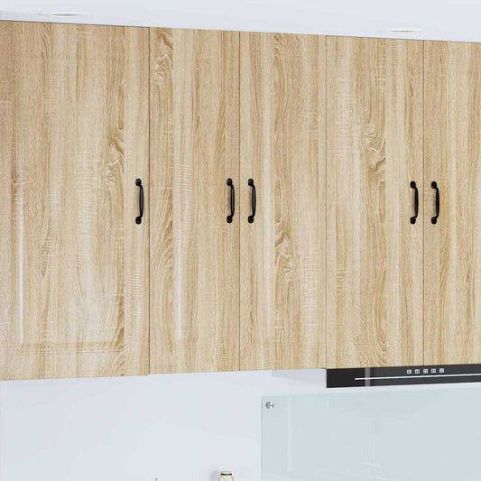 Kitchen Wall Cabinet with Shelf Sonoma Oak 60 x 31 x 100 cm