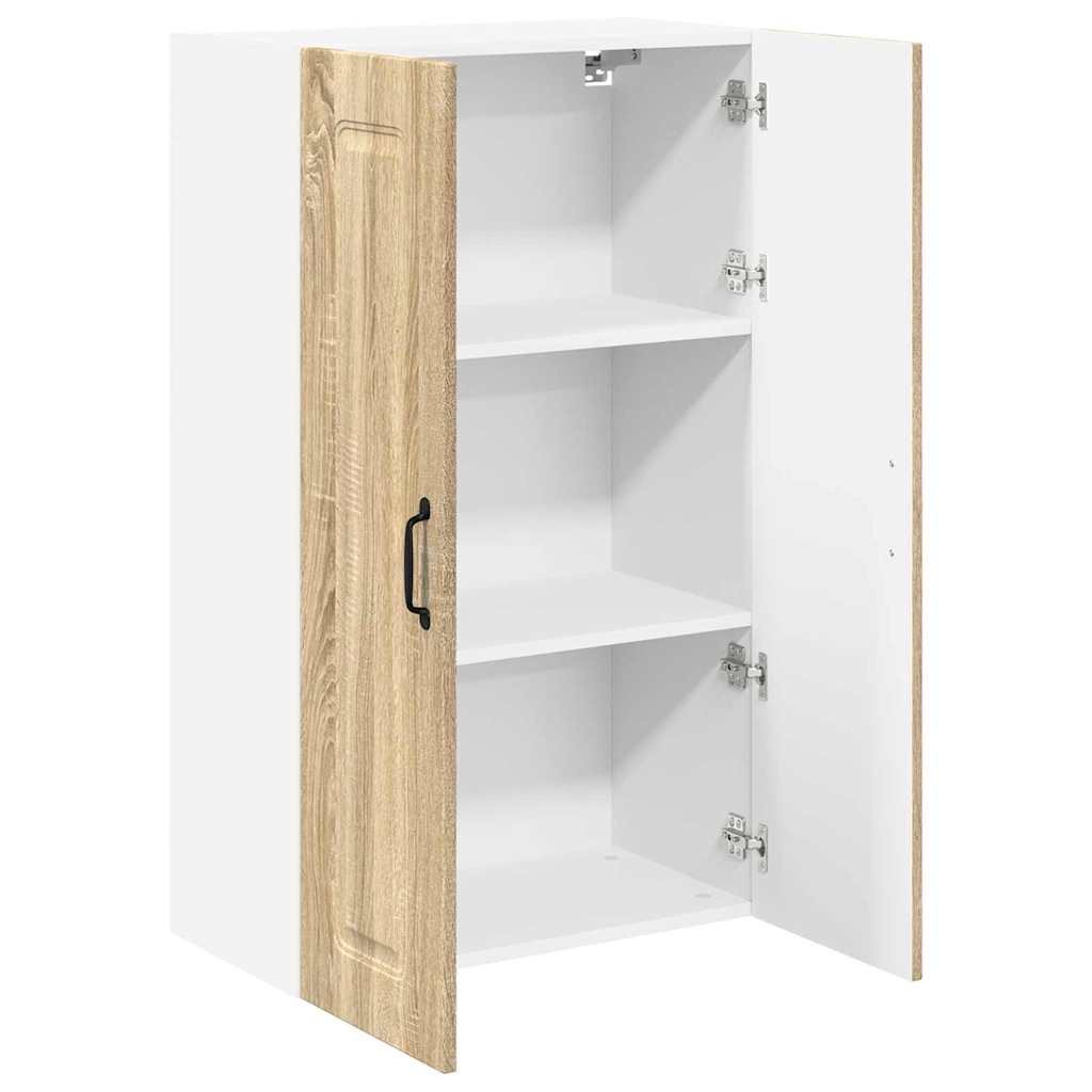 Kitchen Wall Cabinet with Shelf Sonoma Oak 60 x 31 x 100 cm