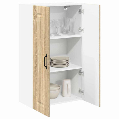 Kitchen Wall Cabinet with Shelf Sonoma Oak 60 x 31 x 100 cm